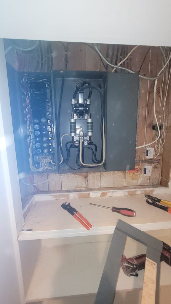 old-fuse-panel-needs-replacement