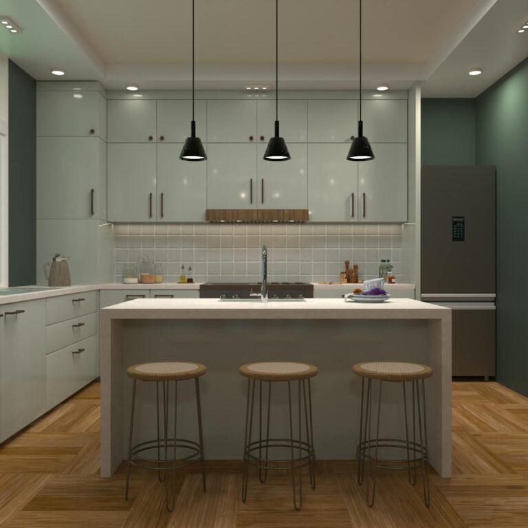 modern-kitchen-with-pot-lights